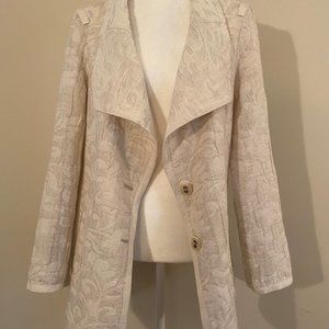 Unique Lightweight Beige Jacket by Kello